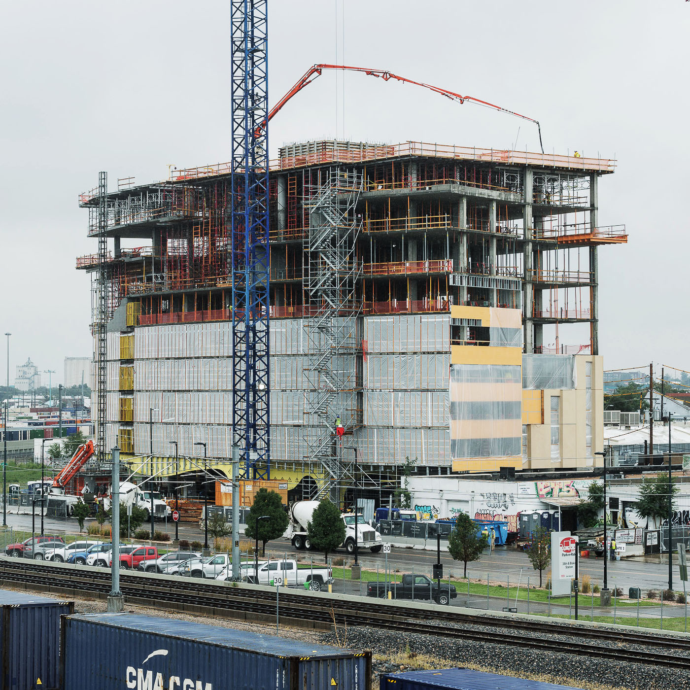 Topping Out on One River North - Concrete Construction Company | Baker ...